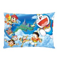 Sarung Bantal custom Doraemon #2 45x65 cm gambar