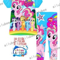 Jual Piyama Anak LITTLE PONY PAJAMAS BLUE PJMS96-058, Murah