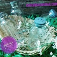 Jual botol kaca asi 100 ml tutup karet Murah