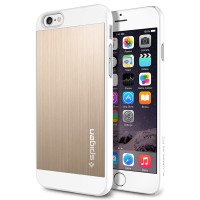 Jual SGP Aluminium Fit Case iPhone 6 (OEM) - Golden Murah