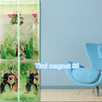 Jual 2017 terlaris Tirai magnet pintu FROZEN magnet pinguin sdh terpasang 0 Murah