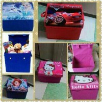 Jual Cuci Gudang Toy Box Kartun/Box Mainan Anak Kartun Murah