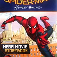 Jual Marvel Spiderman Homecoming Mega Movie Storybook Murah
