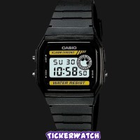 Jual Jam Tangan Casio Casio General Vintage Series F-94WA-9DG Black Digital Murah