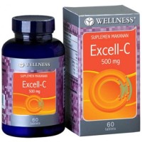 Jual Suplemen WELLNESS – Excell-C 500 mg (60) Murah