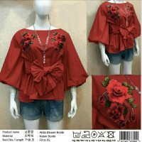 Jual Abila Blouse Bordir Murah
