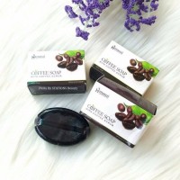 Jual Hanasui Coffee Soap/ Sabun Kopi with Coffee Scrub 30gr BPOM Murah