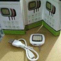 Jual SMARTPHONE LED FLASHLIGHT UNIVERSAL - LAMPU SELFIE HANDPHONE Murah