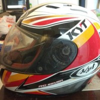 Jual 2nd helm cakil full face kyt rc7 speedfire semarang Murah