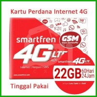 Jual Kartu Perdana Smartfren 4G GSM Kuota 22GB Bisa Untuk MiFi Modem WiFi Murah