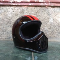 Jual helm cakil hitam clasic Murah