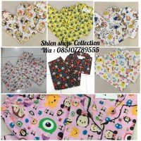 Piyama / Baju Tidur Karakter Dewasa ( bahan katun ) celana panjang