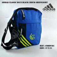 TAS SELEMPANG/SLEMPANG PRIA/COWOK ADIDAS BIRU HIJAU/TAS PINGGANG PRIA