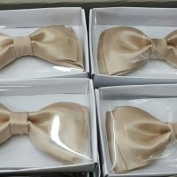 Jual Dasi kupu susun polos bahan satin Murah