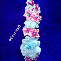Jual headpiece blue pink #2 Murah