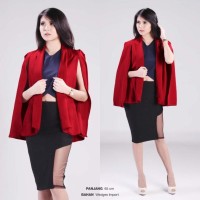 Jual XJB Cape Blazer Wanita Murah