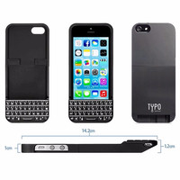 Jual case iphone keybord iphone Typo QWERTY Blackberry Keyboard Bluetooth C Murah