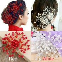 Jual Sirkam rambut mutiara / aksesoris rambut sanggul pengantin Murah