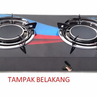 Kompor Kaca Infrared 2 Tungku Winn Gas Dg-154