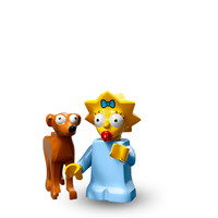 Jual Lego Collectable Minifigures The Simpsons Series 2 Maggie and Santa Murah