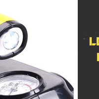 Jual 4 in 1 Car Vacuum Cleaner Portable High Power Tire Inflator Flashlight Murah