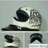 Jual Helm Cakil Cream Full Face Murah Murah