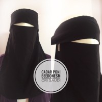 Jual Cadar Original Saudi / Cadar Bandana Poni + Bandul (Import Saudi) Murah