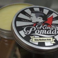 KING POMADE MEDIUM HOLD UKURAN SEDANG 2,8 OZ AROMA LEMO Murah