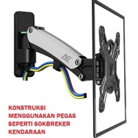 Jual Breket/Bracket TV LCD/LED/Plasma 40-50 inci North Bayou (Gas Spring) Murah