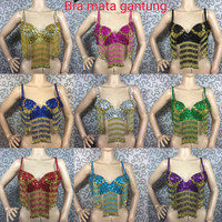 Jual belly dance bra mata gantung kostum tari sexy lingerie halloween dan Murah