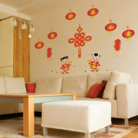 Jual Wall Sticker Imlek (Wall Sticker Nuansa Imlek) Paling Laris Murah