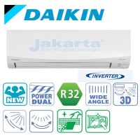 AC DAIKIN SMILE INVERTER FTKC 15 PMV4 1/2 PK (Thailand)