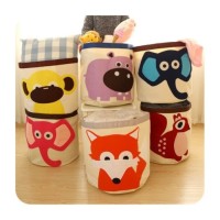 Jual Tempat Penyimpanan Mainan Baju Boneka Anak /Animal Storage Bin Toy Box Murah