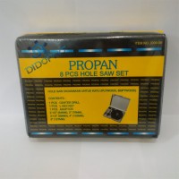 Jual Holesaw Kit set 8pcs / Hole Saw Kit / Mata Bor Pelubang Kayu Murah