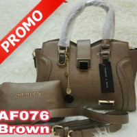 Tas Wanita Tas Import Zara Tas Branded Tas Kado 076 COKLAT COD Jogja