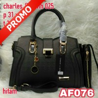 Tas Wanita Tas Import Zara Tas Branded Tas Kado 076 HITAM COD Jogja