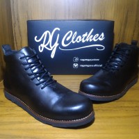 Jual Promo Sepatu Boots Safety Pria Ragamgaya Varko (Kickers, Caterpillar) Murah