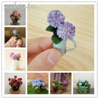 Biji Bibit benih tanaman bunga parfum mini Hydrangea bonsai