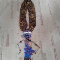Jual kalung batik wayang kulit jumbo Murah
