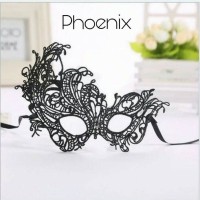 Jual Black Sexy Lace Eye Party Mask Halloween Carnival Costume / Topeng Murah