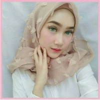 Jual TRENDI HIJAB KERUDUNG JILBAB RUBIAH ORGANZA LINENRUBY TERBARU MURMER Murah
