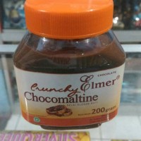 Jual selai coklat crunchy chocomaltine elmer Murah