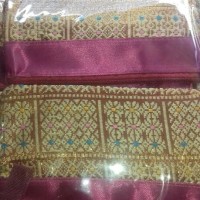 Jual souvenir dompet songket kosmetik murah Murah