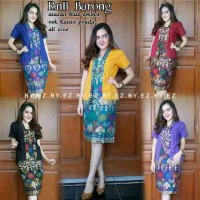 Jual Rok n Blus Batik Solo. RnB Batik Barong Series Murah