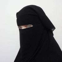 Jual Cadar Saudi 2 Layer dan 3 Layer (Import Saudi) / Niqab 2 Lapis / Niqab Murah