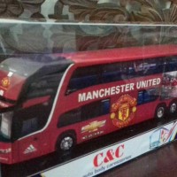 Jual MINIATUR BUS MANCHESTER UNITED BIS Murah