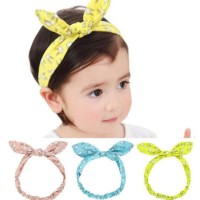 Jual BANDANA BANDO PITA ANAK BAYI BABY GIRL HEADBAND HAIRBAND BUNNY CARTOON Murah