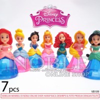 Jual 7 Figure Princess Disney Imut-Cantik/Bidak Monopoli/Hiasan K Terbaru Murah