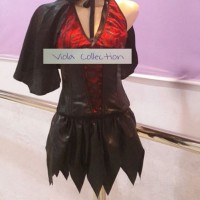 Jual Halloween Costume Black Red Murah