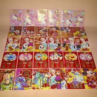 Jual angpao imlek kuda kayu hongbao merah pink karakter lucu cheongsam rese Murah